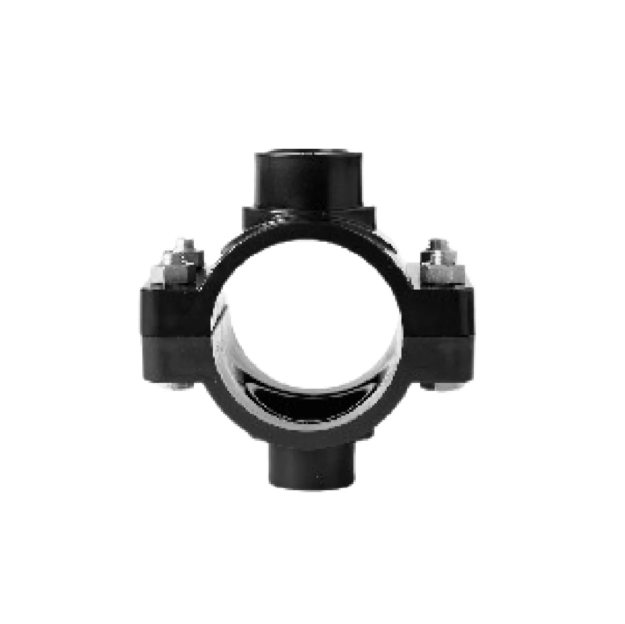 Polypropylene Clamp Saddle  Two Holes